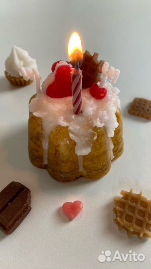 Свечи на торт и в подарок