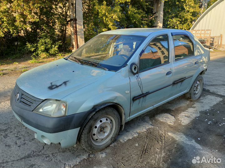 Renault Logan 2006 двигатель 1.6 K7M и 1.4 K7J