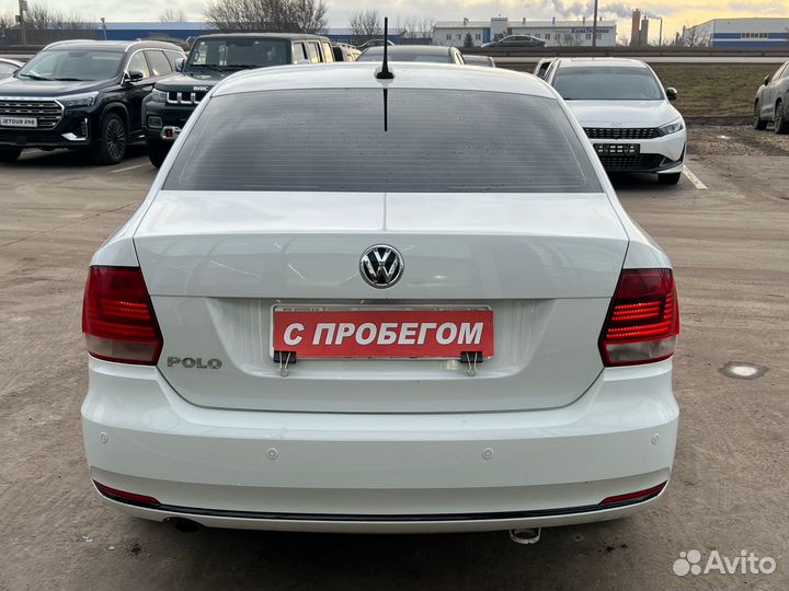 Volkswagen Polo 1.6 AT, 2017, 159 892 км