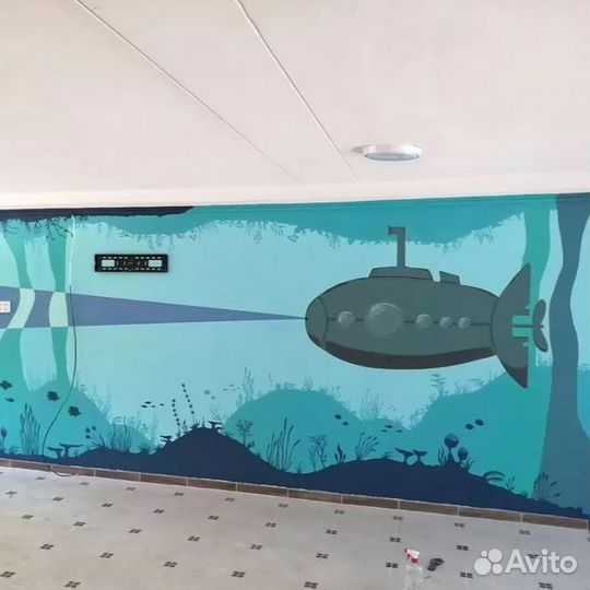 Роспись на стенах