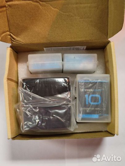 Аккумуляторы GO PRO 10 новые и зарядное устройство