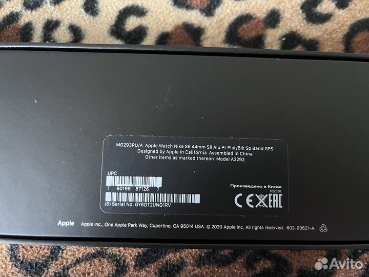 Apple Watch Nike S6 44mm