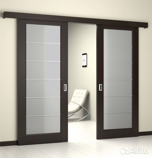 Раздвижные купе межкомнатные, входные двери