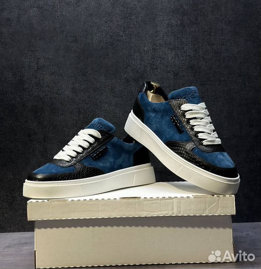 Кеды мужские замшевые