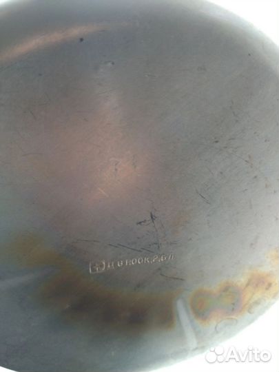 Чайник алюминиевый со свистком СССР