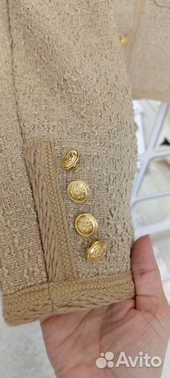 Жакет твидовый под Celine