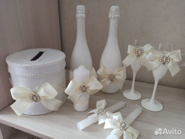 Быки и бокалы на свадьбу