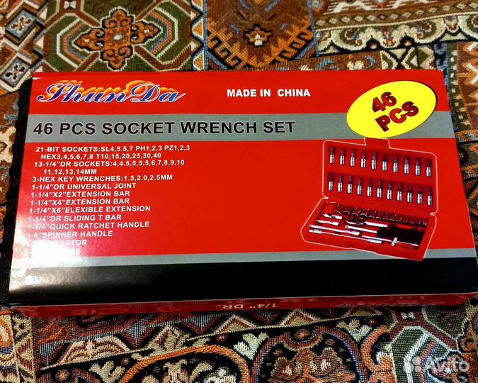 Набор инструментов для авто