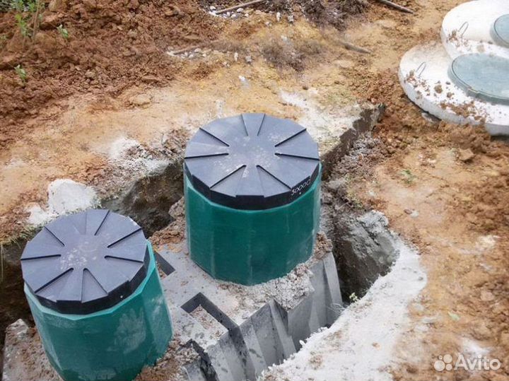 Подземная емкость установка под ключ