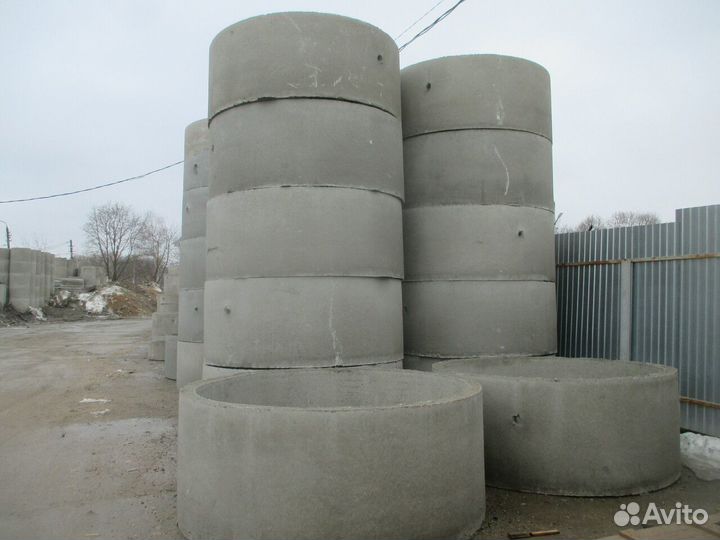 Бетонные жби кольца оптом