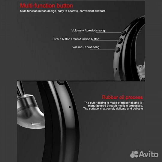 Bluetooth-гарнитура М20 subwoofer,220 мАч,новая