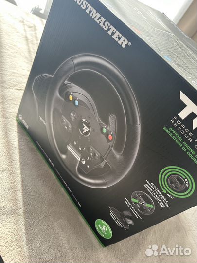 Игровой руль Thrustmaster tmx с обратной связью