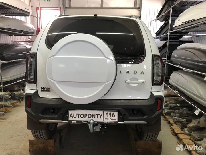 Фаркоп оцинкованный Niva Travel и Chevrolet Niva