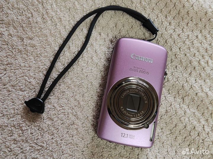 Компактный фотоаппарат canon ixus 200iS