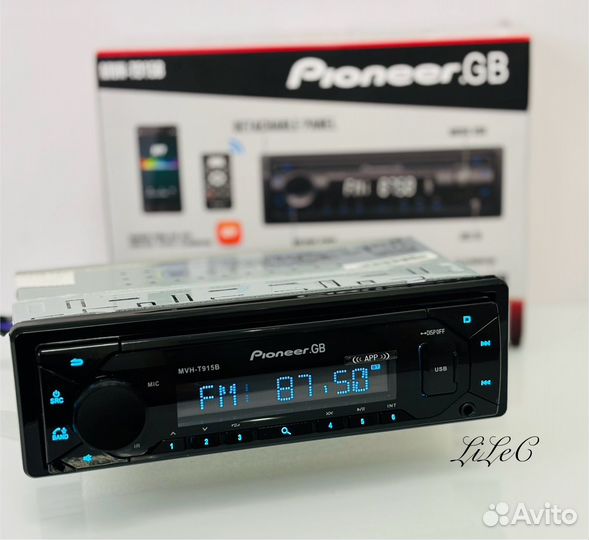 Магнитола Pioneer 915 60W с Bluetooth USB AUX