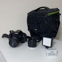 Canon EOS 600d kit + Объектив, Свет, Штатив