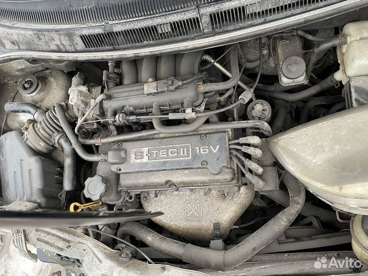 Chevrolet aveo T250 двигатель B12D1