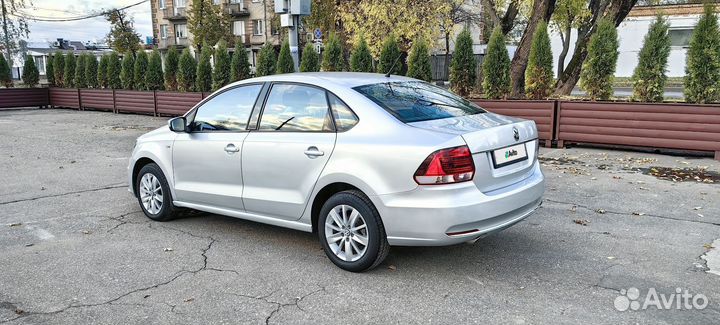 Volkswagen Polo 1.6 AT, 2016, 122 000 км