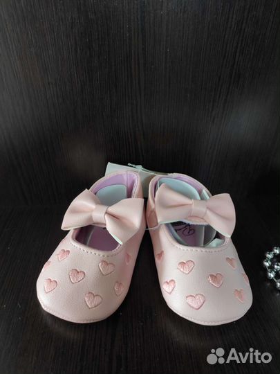 Пинетки для девочки