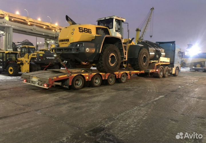 Перевозка негабарита, услуги трала