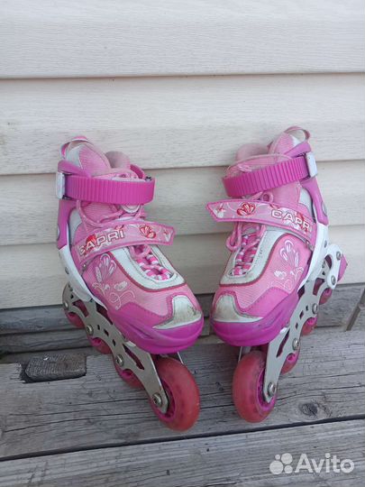 Роликовые коньки детские раздвижные