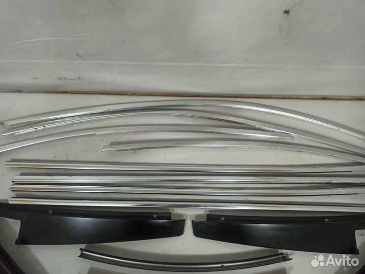 Молдинг дверей хром BMW 5-серия F10 F11