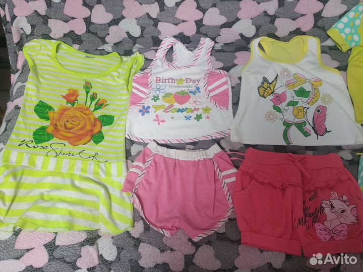 Одежда для девочек 2-5 лет