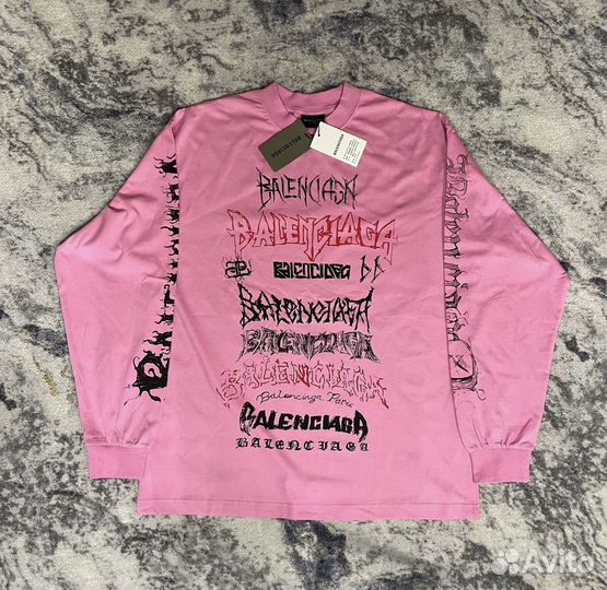 Лонгслив Balenciaga Diy metal