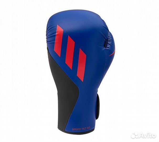 Перчатки боксерские speed tilt 150 сине-черные SPD
