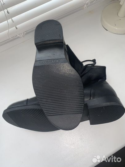 Кожаные ботинки 36