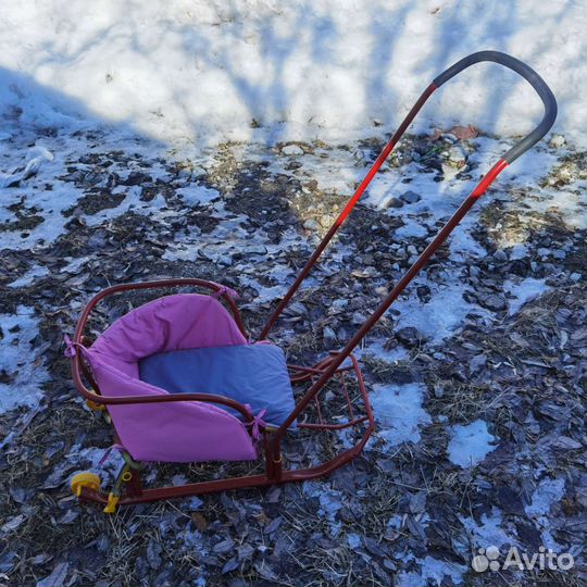 Коляска санки