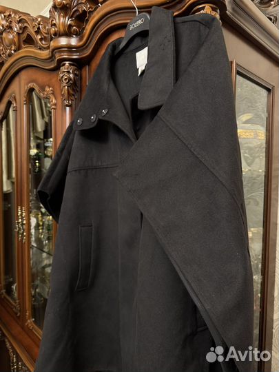 Пончо унисекс черное H&M