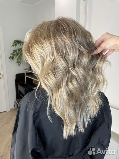 Сложное окрашивание волос airtouch шатуш