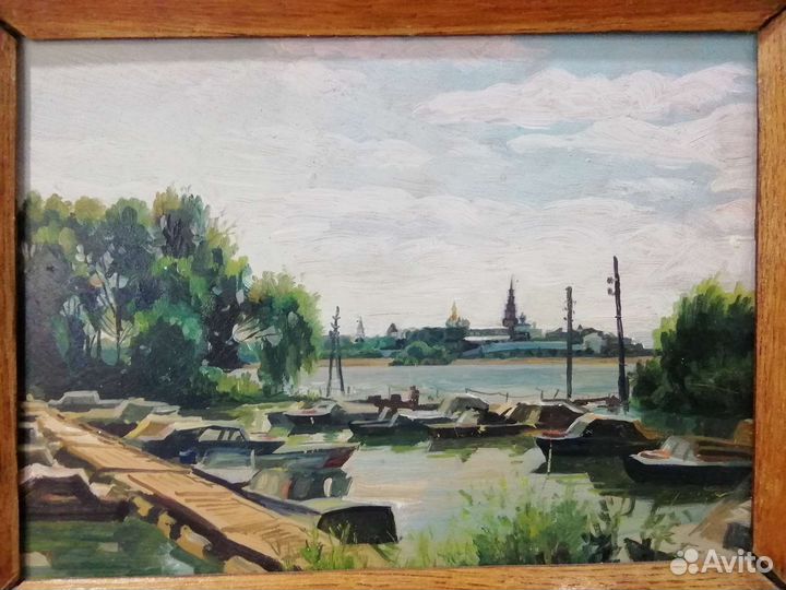 Картины холст, масло времен СССР