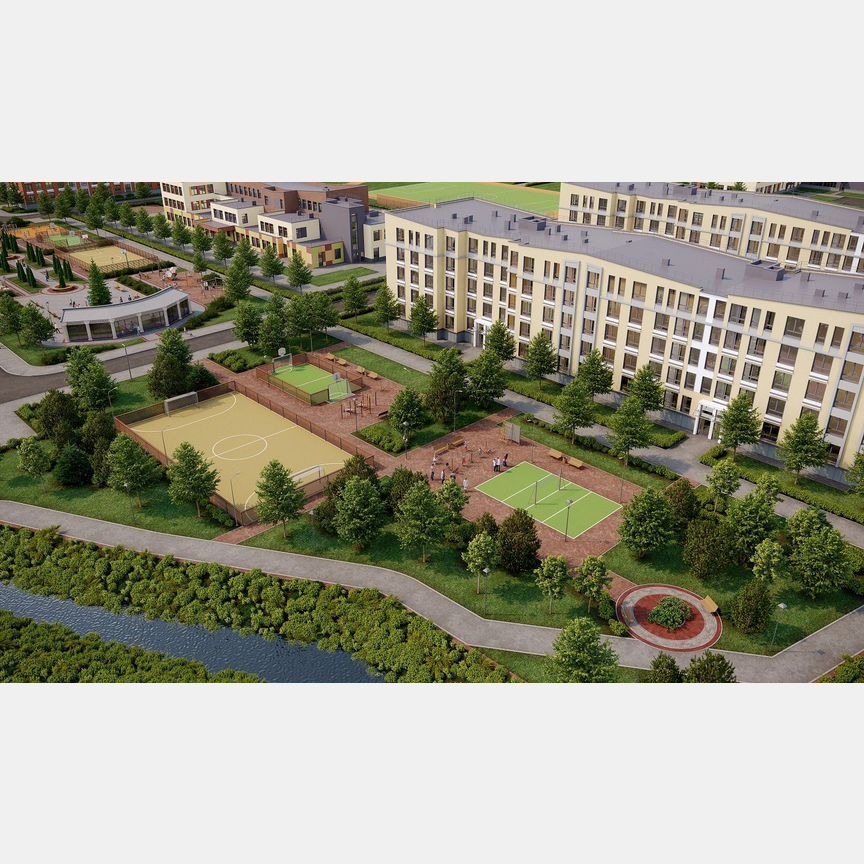 3-к. квартира, 74,6 м², 4/5 эт.