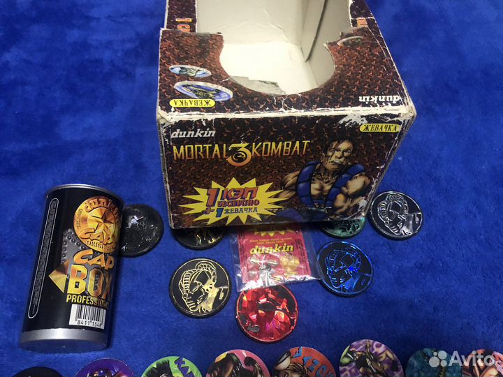 Фишки сотки биты мортал комбат кэпсы 90е блок