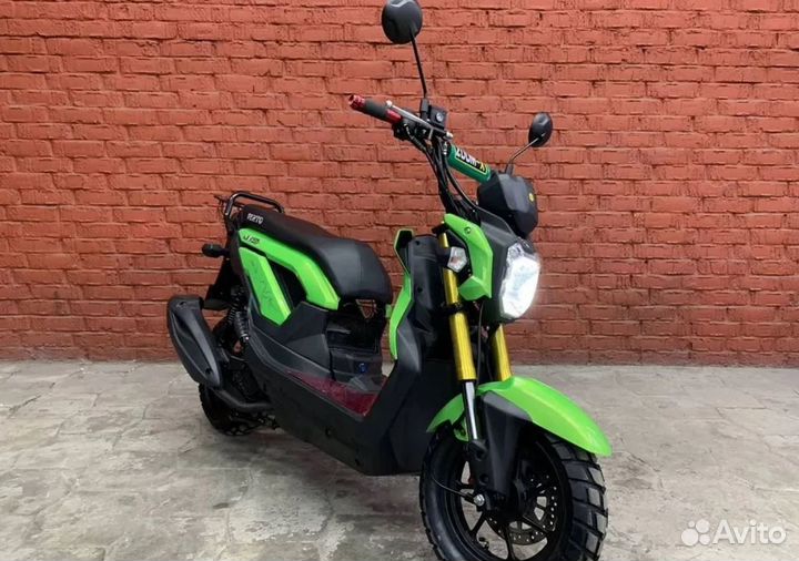 Скутер Honda Zoomer 150cc (49сс) реплика зеленый