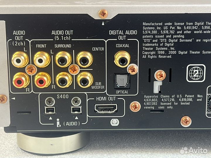 DVD плеер Pioneer DV-868AVi-S