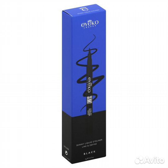 Подводка-фломастер для глаз Eyeko Skinny Liquid