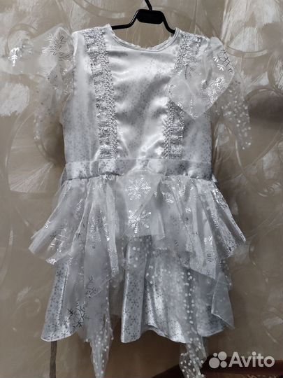 Платье детское новогоднее