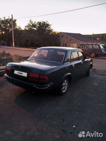 ГАЗ 3110 Волга 2.4 МТ, 1999, 80 000 км