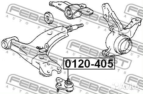 Опора шаровая febest 4272640