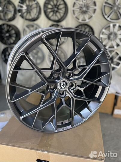 R20 5x114.3 HRE FF10 Графит Новые Диски