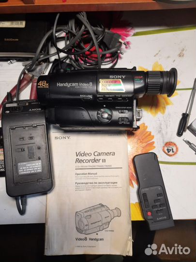 Видеокамера sony handycam