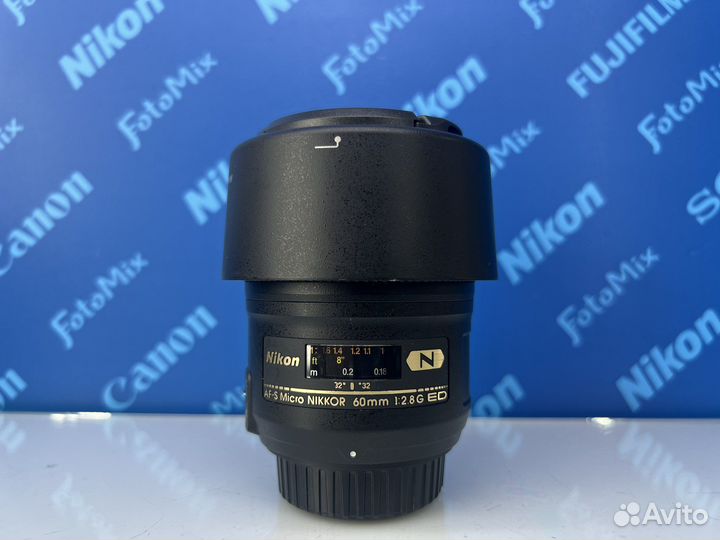 Nikon 60mm f/2.8 macro (гарантия) sn2963