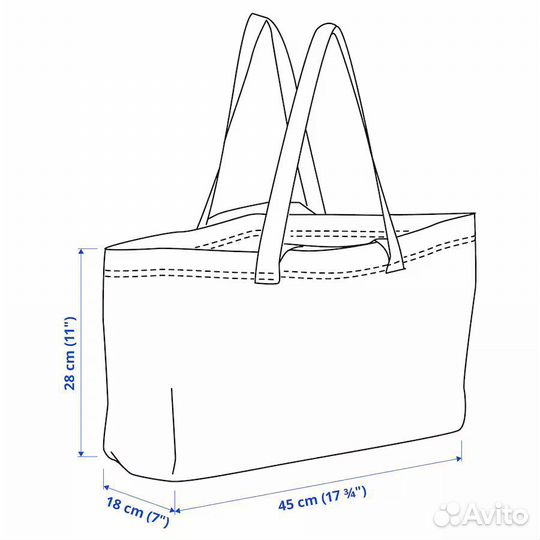 Новинка сумка-шоппер IKEA