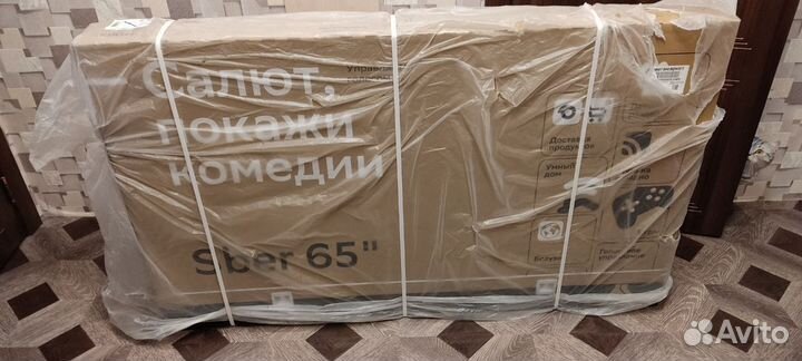 Новый телевизор Sber 65 UHD 4K