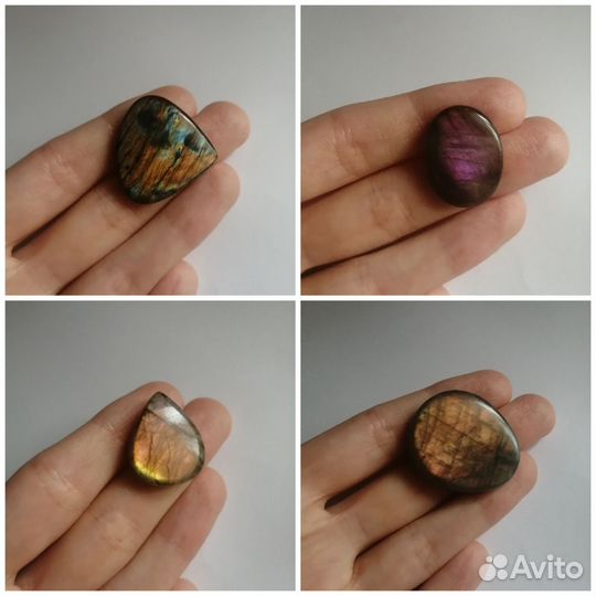 Кабошоны лабрадорита/лабрадора 11