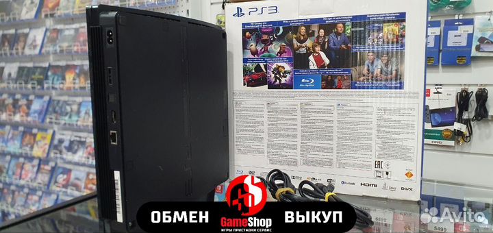 Игровая приставка Sony PlayStation 3 Slim 160 Gb