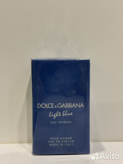 Dolce&gabbana Light Blue Eau Intense Pour Homme